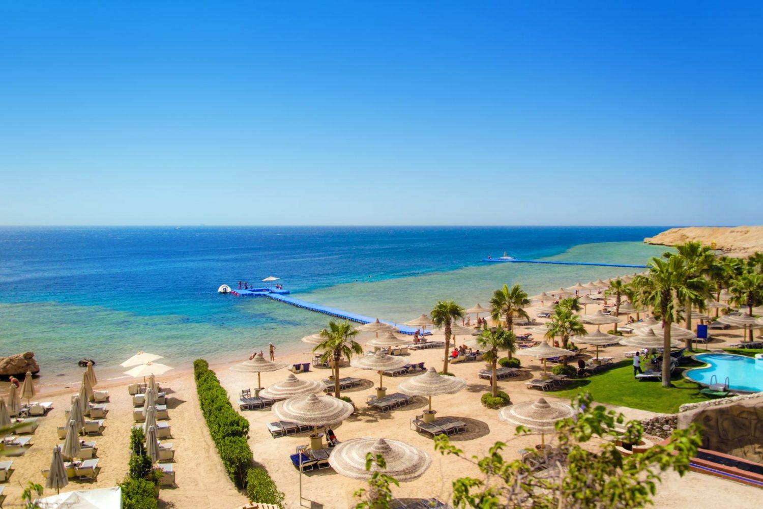 Hotel Savoy Sharm el Sheikh Strand mit Hausriff Ägypten