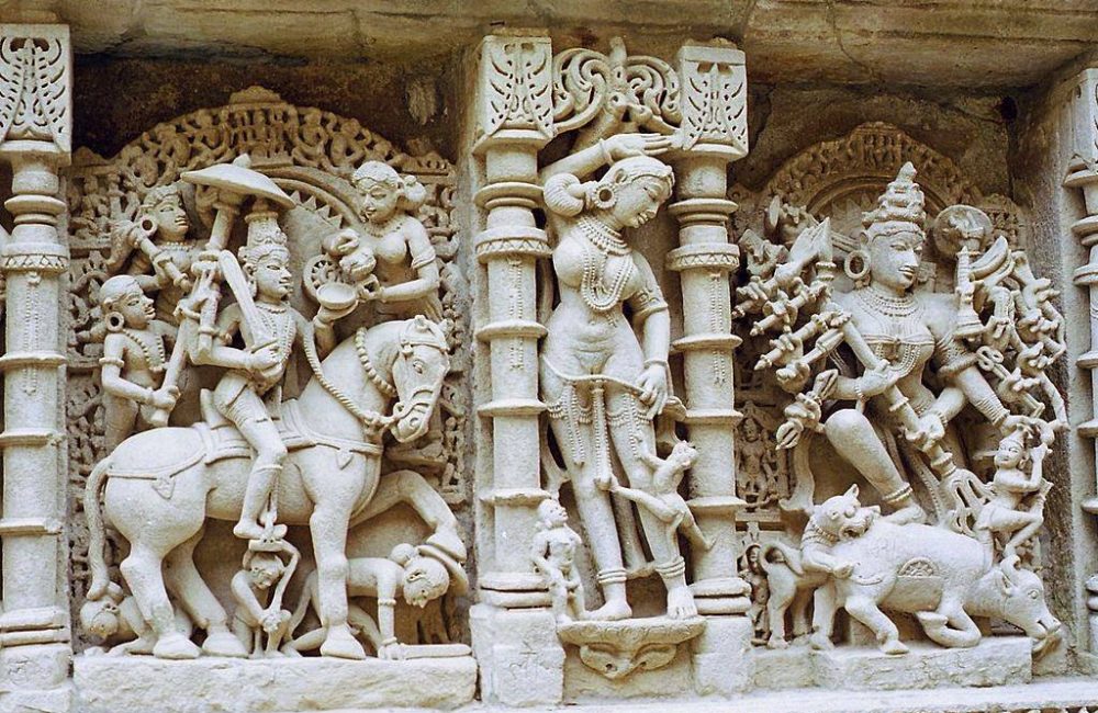 Tempel von Khajuraho Madhya Pradesh Indien